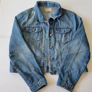 Distressed Denim Jacket